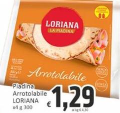 Loriana - Piadina Arrotolabile