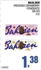 Bahlsen - Messino Cranberry Fondente