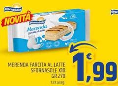 Sfornasole - Merenda Farcita Al Latte