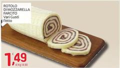Rotolo Dimozzarella Farcito