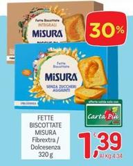 Misura - Fette Biscottate Fibrextra