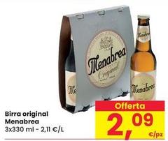 Menabrea - Birra Original