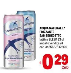 San Benedetto - Acqua Naturale/Frizzante