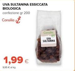 Consilia - Uva Sultanina Essiccata Biologica