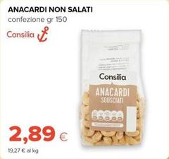 Consilia - Anacardi Non Salati