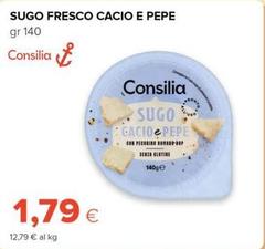 Consilia - Sugo Fresco Cacio E Pepe