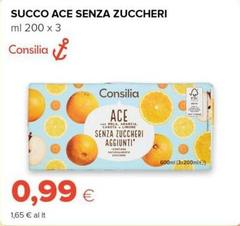 Consilia - Succo Ace Senza Zuccheri
