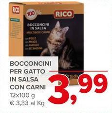 Rico - Bocconcini Per Gatto In Salsa Con Carni