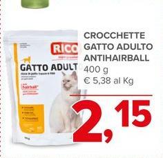 Rico - Crocchette Gatto Adulto Antihairball