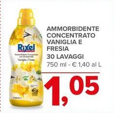 Rixel - Ammorbidente Concentrato Vaniglia E Fresia 30 Lavaggi