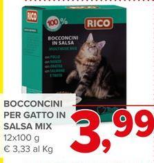 Rico - Bocconcini Per Gatto In Salsa Mix