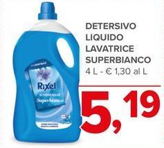 Rixel - Detersivo Liquido Lavatrice Superbianco