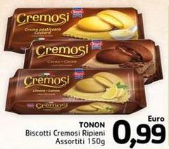 Tonon - Biscotti Cremosi Ripieni