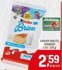 Ferrero - Kinder Brioss
