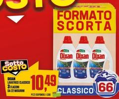 Dixan - Lavatrice Classico 3 Flaconi