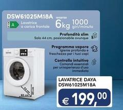 Daya - Lavatrice DSW61025M18A