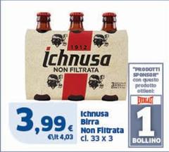 Ichnusa - Birra Non Filtrata