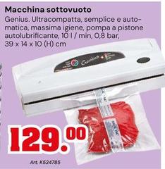 Macchina Sottovuoto 