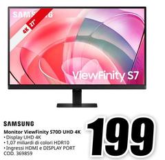 Samsung - Monitor ViewFinity S7DD UHD 4K