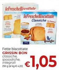 Grissin bon - Fette Biscottate