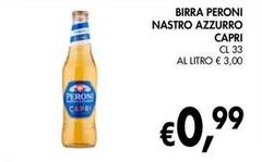 Peroni - Birra Nastro Azzurro Capri