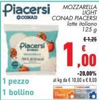 Conad - Mozzarella Light Piacersi