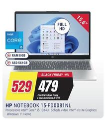 HP - Notebook 15-Fd0081NL