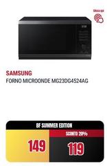 Samsung - Forno Microonde MG23DG4524AG