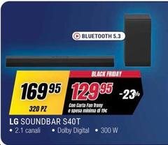 LG - Soundbar S40T