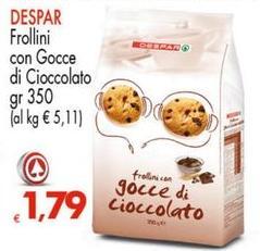 Despar - Frollini Con Gocce Di Cioccolato