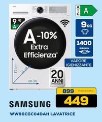Samsung - WW90CGC04DAH Lavatrice