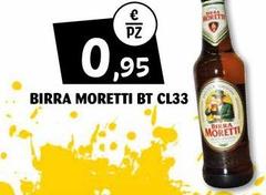 Moretti - Birra  Bt Cl33