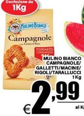 Barilla - Mulino Bianco Campagnole/Galletti/Macine/Rigol/Tarallucci