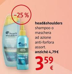 Head & Shoulders - Shampoo O Maschera  Ad Azione Anti-forfora Assort.