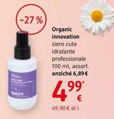 Organic Innovation - Siero Cute Idratante Professionale 100 Ml, Assort.