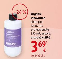 Organic Innovation - Shampoo Idratante Professionale 350 Ml, Assort.