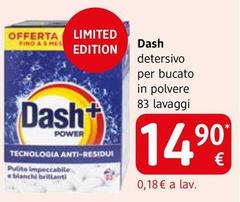 Dash - Detersivo Per Lavatrice In Polvere 83 Lavaggi