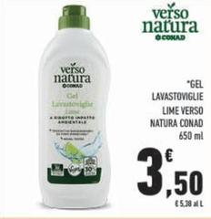 Gel Lavastoviglie Lime Verso Natura