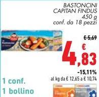 Findus - Bastoncini
