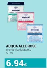 Acqua Alle Rose - Crema Viso Idratante