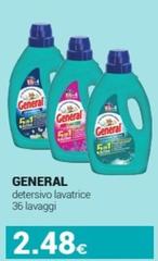 General - Detersivo Lavatrice 36 Lavaggi