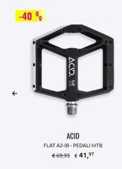Acid Flat 12-41 Acid Flat A2-ib Pedali Mtb
