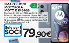 Motorola - Smartphone Moto E 15 64gb