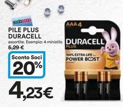 Duracell - Pile Plus