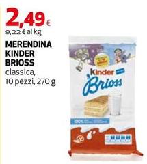 Ferrero - Merendina Kinder Brioss