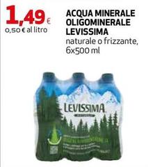 Levissima - Acqua Minerale Oligominerale