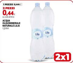 Lilia - Acqua Oligominerale Naturale