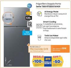 Samsung - Frigorifero Doppia Porta Serie 7300 RT5D3DG47A14S9