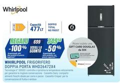 Whirlpool - Frigorifero Doppia Porta WHD26472X4