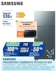 Samsung - Frigorifero Combinato RT53DG7A14S9